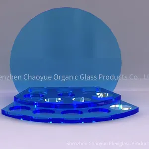 Custom-made Acrylic Display Stands for Skin Care Products and Cosmetics, Acrylic Perfume Bases, Multiple Styles and Colors thumbnail-1