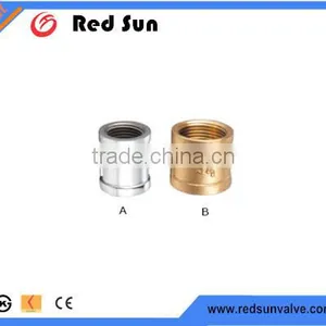 HR7050 Factory Manufacture Forged Brass Water Ppr/pvc Pipe Scoket Plumbing Fittings thumbnail-1