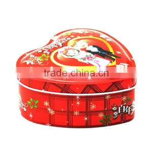 Cute Heart Shape Tin Box for Candies,gift Box for Kids,wedding Candy Cans With Heart Shape thumbnail-1