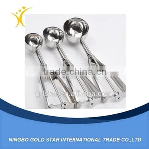 FDA Promotional Antique Copper Stainless Steel Ice Cream Spoon Quality Choice thumbnail-1