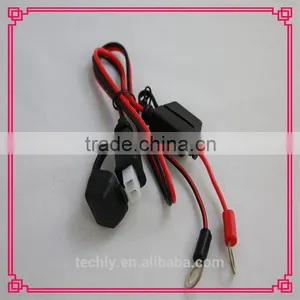 2 Pin Connector With Fused Lead Crimping 8.5mm Eyes Terminal Wire Harness With SAE thumbnail-6