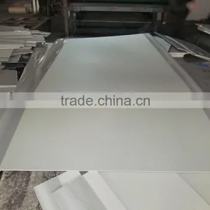 White 1.2mm PVC Leather Composite 3mm ABS Plastic Sheet for Thermoforming thumbnail-1