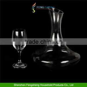 Decanter Bottle Cut Glass Clear Decanter Wine Vintage Crystal Glass Bottle thumbnail-1