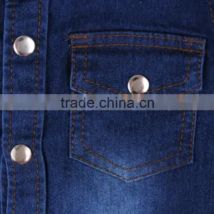Hot Sale 2016 European and American Boys Denim Jacket + White T-shirt + Star Pants thumbnail-4
