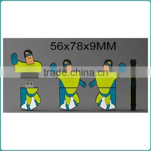 New Design Cartoon Custom Made Usb Pen Drive 2D thumbnail-3