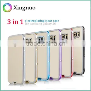 2016 Hot Salling Anti-shock and Scratch Resistant Clear Case Slim Armor Case for Samsung Galaxy s6 Cases thumbnail-5