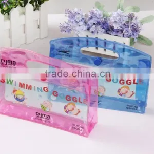 Quality Factory Made Hand Carrier Bags PVC Material Bags With Zipper thumbnail-3