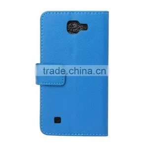 MMT Luxury Litchi Grain Wallet Leather Flip Case for LG K4 Photo Frame Holder PU Leather Case With Card Slot for LG K4 thumbnail-5
