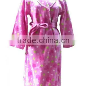 Super Soft Coral Fleece Women's Nightgown thumbnail-1