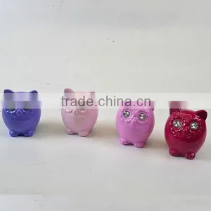 Unique Shaped Ceramic Owls For Home Decoration thumbnail-1