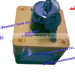 SCHINLDER Escalator Parts , Escalator 9300 Stop Key Switch for Schinlder thumbnail-1