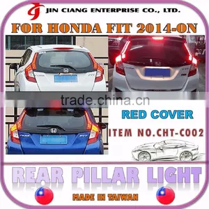 New Trend Product LED RED Brake Warning For HONDAA FIT Rear Pillar Light thumbnail-2