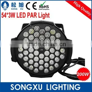 54*3w High Quality Rgbw Led Par Can Lights for Disco Event thumbnail-2