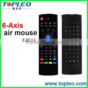Mini Keyboard 2.4g Mini Fly Air Gyro Mouse Wireless Keyboard MX3 Remote Control thumbnail-1