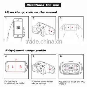 VR Box 3d Virtual Reality Glasses to See 3d Movies by Phones thumbnail-6