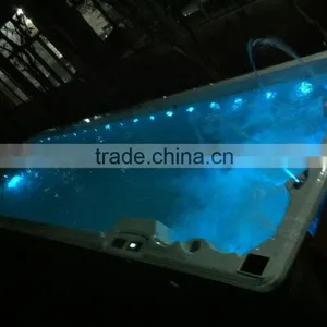 Fiberglass Swimming Pool Swim Spa thumbnail-4