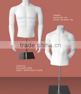 Fabric Covered PU Half-body Female Tailoring Mannequin thumbnail-3
