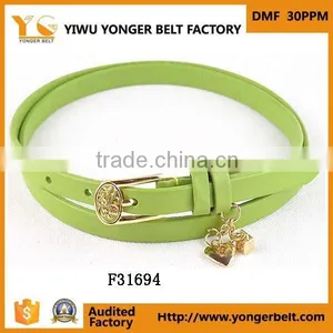 Custom Pants New Girls Summer Skinny Waist Belt Women Business Belt thumbnail-4