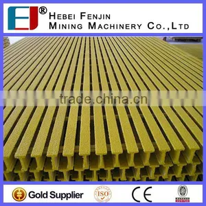 I-Bar 60% Opening 1-1/2" Thick FRP Pultruded Grating With High Performance thumbnail-5
