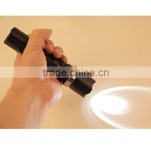Powerful Rechargeable LED Torch Flashlight thumbnail-3