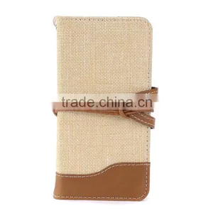 Fabric Material Cover With Moving Card Slots for Universal Cellphone thumbnail-2