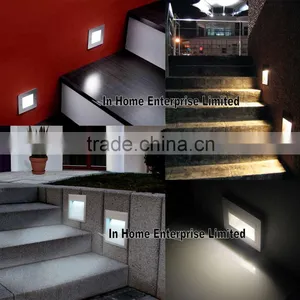 IP65 3020SMD Warm White 3W Recessed Led Wall Lights thumbnail-4