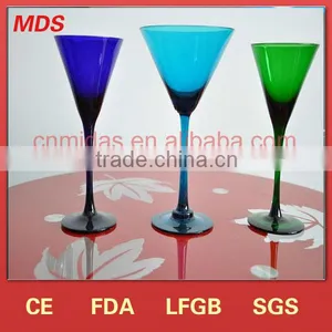 Colored Wholesale Martini Glass Vases Centerpieces thumbnail-1