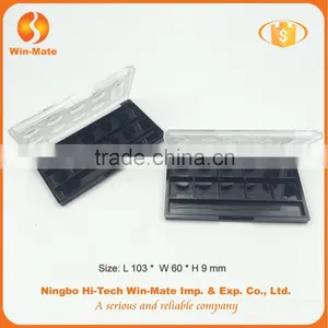 Beauty Makeup Eyeshadow Palette Empty Black Eyeshadow Case thumbnail-3