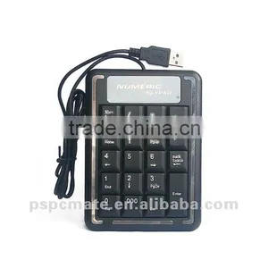 Promotion USB Wired Numeric Keyboard 19keys thumbnail-1