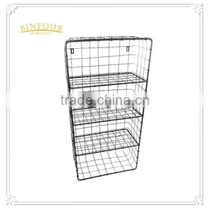 Home Decor Metal Display Shelf/ Hook Metal Display Stand/ Floor Metal Display Rack thumbnail-1