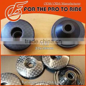 1", 1-1/8" Headset Top Cap Carbon Fiber thumbnail-1