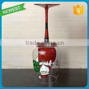 Party Decorative Glass Wine Cup Long Stem Drinking Wine Glass Cup Goblet High Quality Stemware Wine Cup Glass thumbnail-4