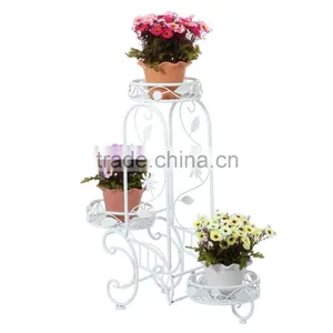 Customized Style Metal Garden Flower Pot Display Rack thumbnail-1