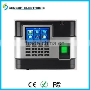 Widely Used High Quality Security Card Reader Time Attendance Machine Fingerprint +RFID Card thumbnail-1