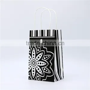 High Quality Cheap Customized Luxury Gift Bag Recycled Kraft Paper Bag With Handles thumbnail-1