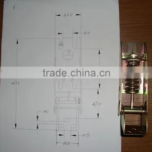High Quality Chest Freezer Door Spring Hinge CKD Freezer Parts (freezer &refrigerator Parts) thumbnail-5
