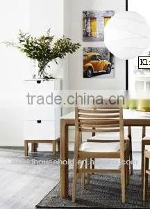 Wooden Cabinet, Natural Wood Base thumbnail-2
