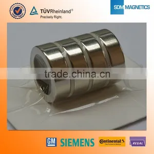 High Quality Magnetic Plate Plastic Covered T-shaped Cylinder Magnet thumbnail-2