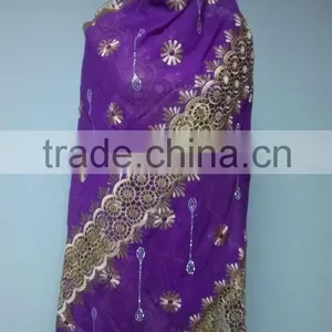 CSF-0416-3 Hot Sell Top Grade High Quality Muslim Hijab Scarf for Women thumbnail-4