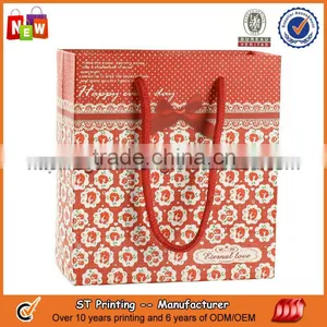 Cotton Rope Color Paper Gift Bag thumbnail-1