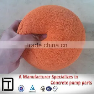 DN125 Concrete Pump Sponge Cleaning Balls thumbnail-1