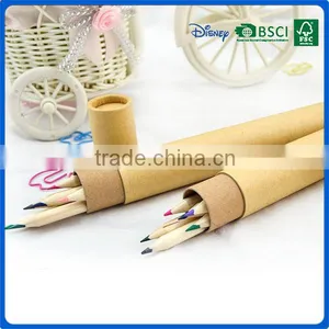 2016 7' New Custom Color Pencil in Box for Promotion Stationery thumbnail-5