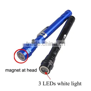 Flexible 3 Led Extendable Work Light With Magnet thumbnail-2