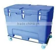 Insulated Dry Ice Bin Dry Ice Store Cooler Dry Ice Mobile Container thumbnail-3