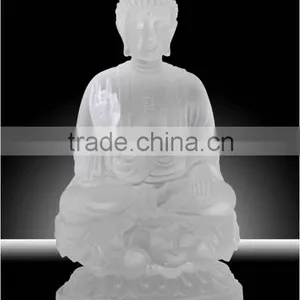 Glory Shine Buddha Transparent Coloured Glaze Blessing Crafts thumbnail-3