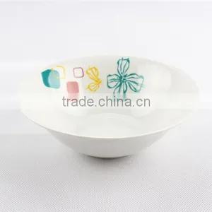 Super White Ceramic Square Soup Bowl Porcelain Square Serving Bowl thumbnail-3