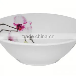 Super White Rice Bowl /cereal Porcelain Bowls 7" Serving Bowls thumbnail-4
