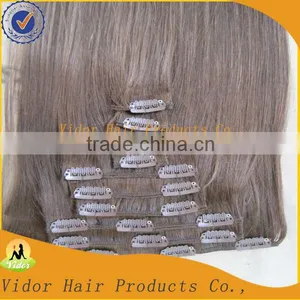 Hot!! Full Head Remy Indian Clip Hair thumbnail-1