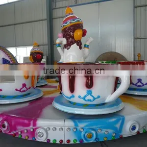 China Manufacturer High Quality Funny Amusement Park Rides, Rotating Coffee Cup Rides for Kids Quality Choice thumbnail-5