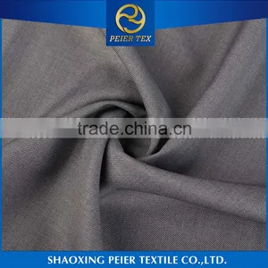 China Suppliers Shaoxing Beautiful Shaoxing tr Polyester Elastane Viscose Cotton Twill Fabric Suiting Fabric thumbnail-1